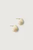 BUBBLE DROP EARRING WITH STONE DETAIL sold by OAK AND FORT