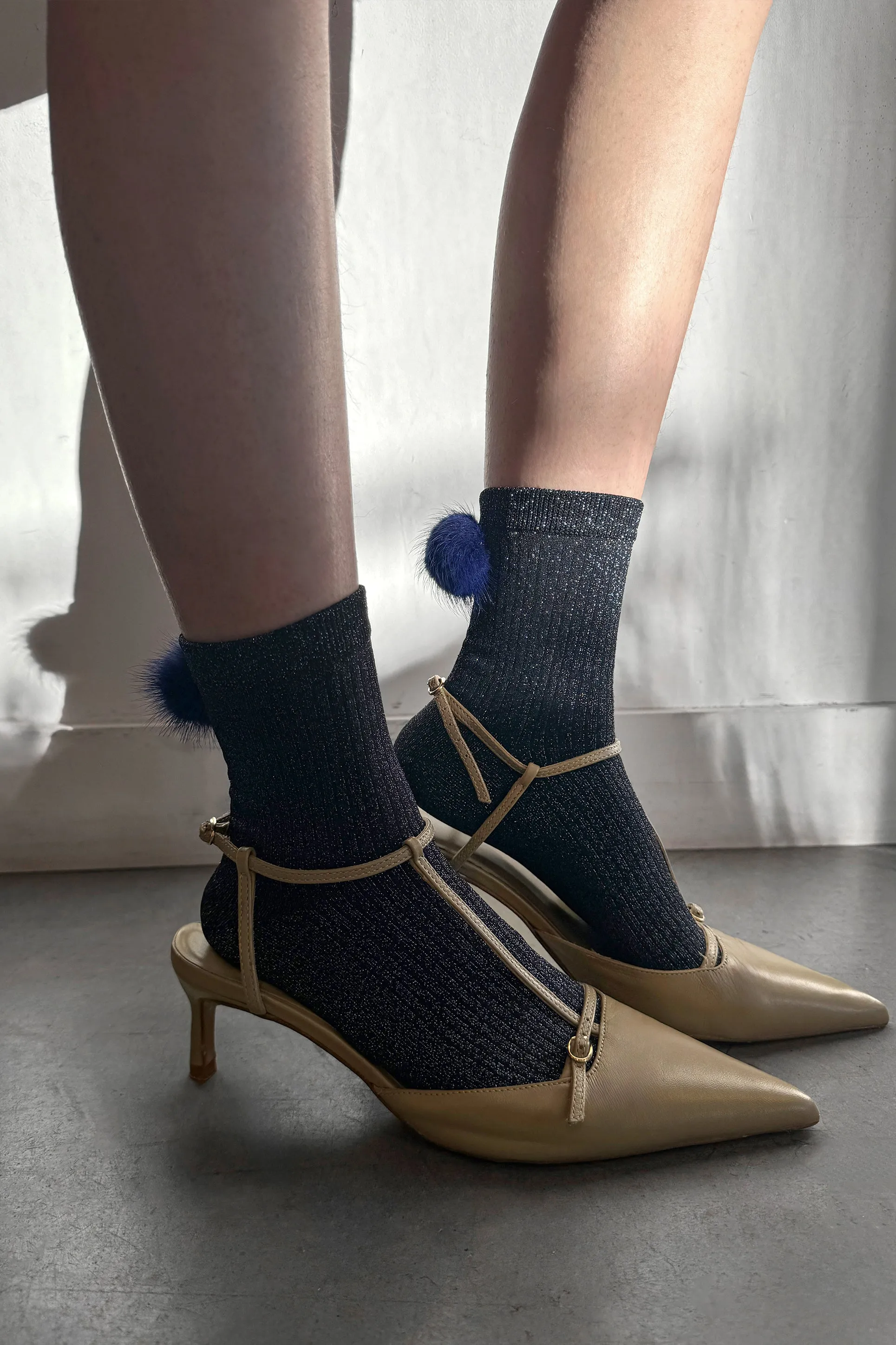 SHIMMER KNIT SOCKS sold by OAK AND FORT product image thumbnail 3