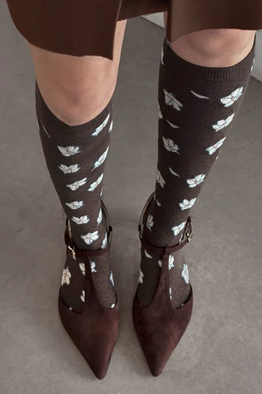 FLOWER PATTERN SOCKS sold by OAK AND FORT