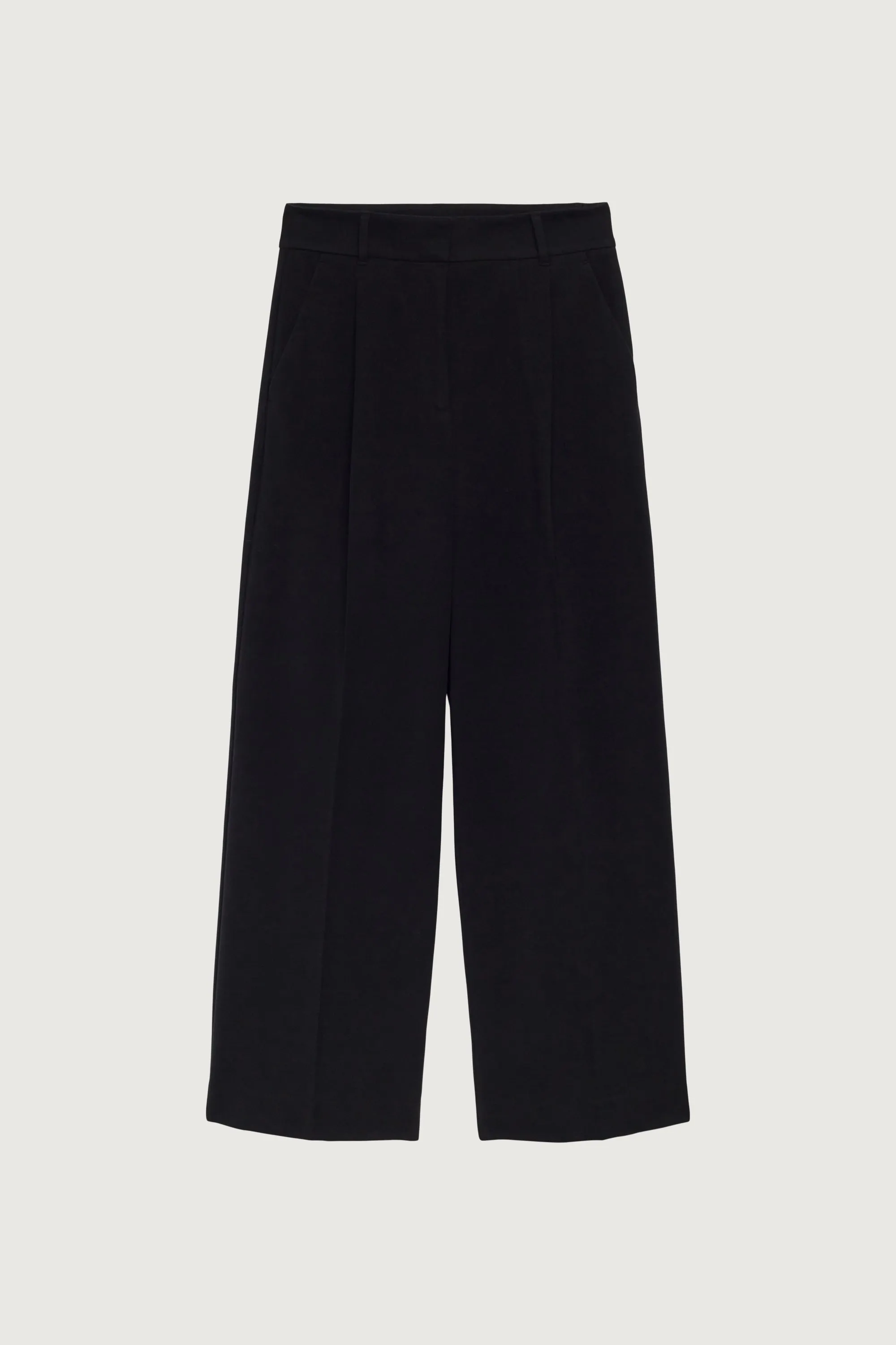 HIGH-RISE STRAIGHT LEG TROUSER WITH PLEATS sold by OAK AND FORT product image thumbnail 5