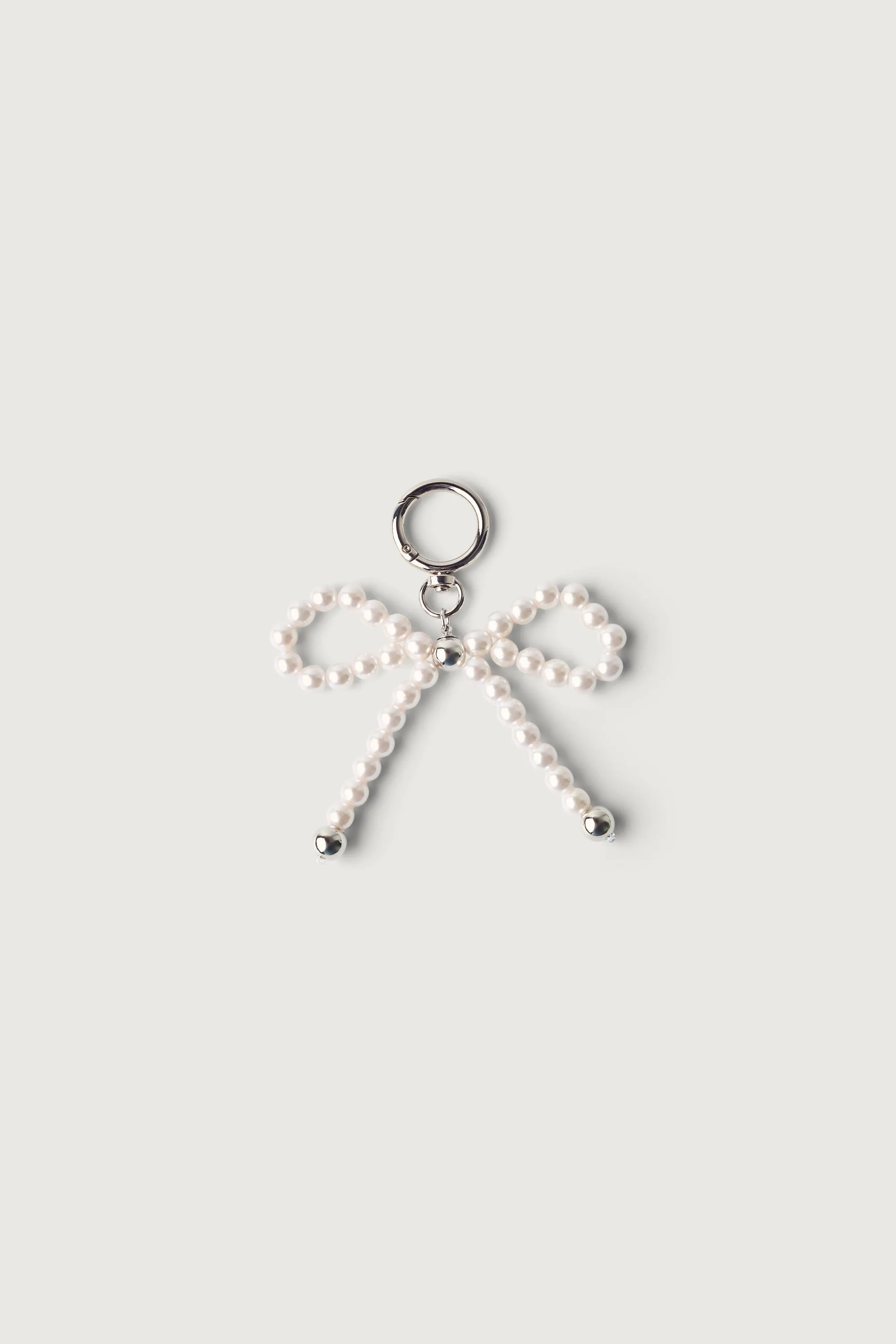 PEARL RIBBON BAG CHARM sold by OAK AND FORT