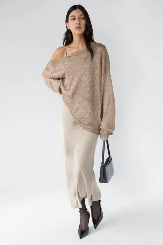 SPARKLE KNIT TOP sold by OAK AND FORT