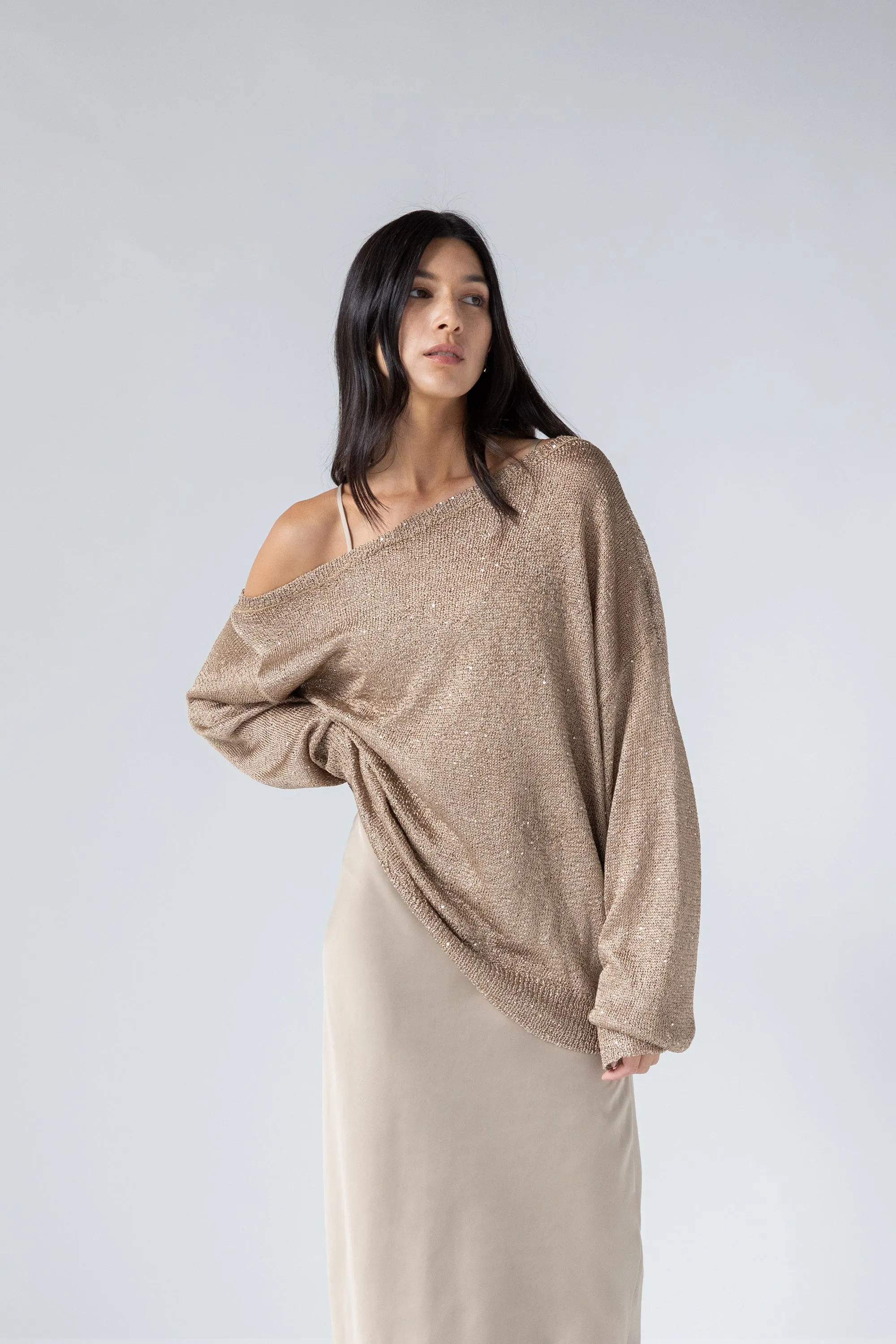 SPARKLE KNIT TOP sold by OAK AND FORT product image thumbnail 2