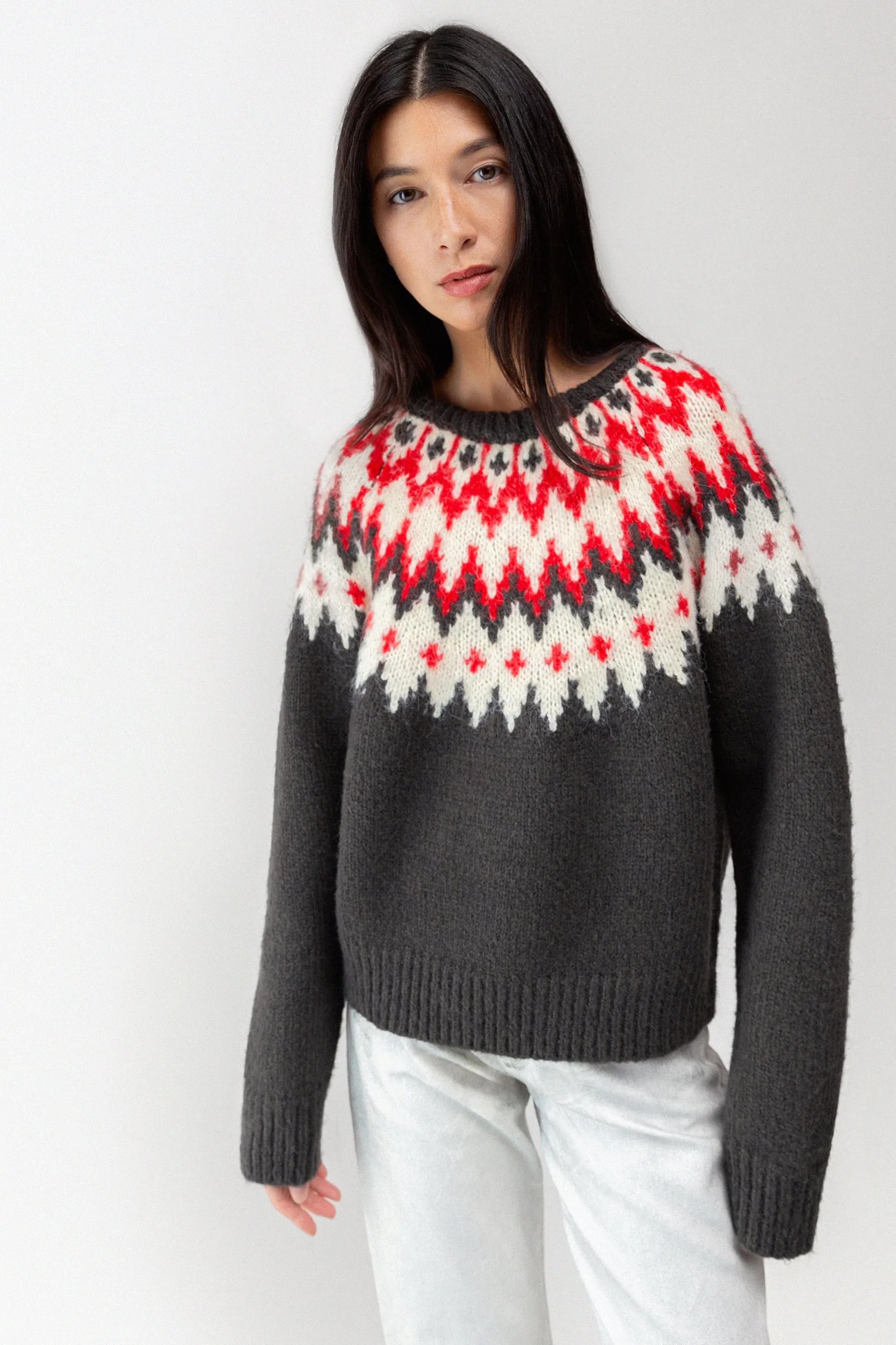 NORDIC PATTERN SWEATER sold by OAK AND FORT product image thumbnail 2