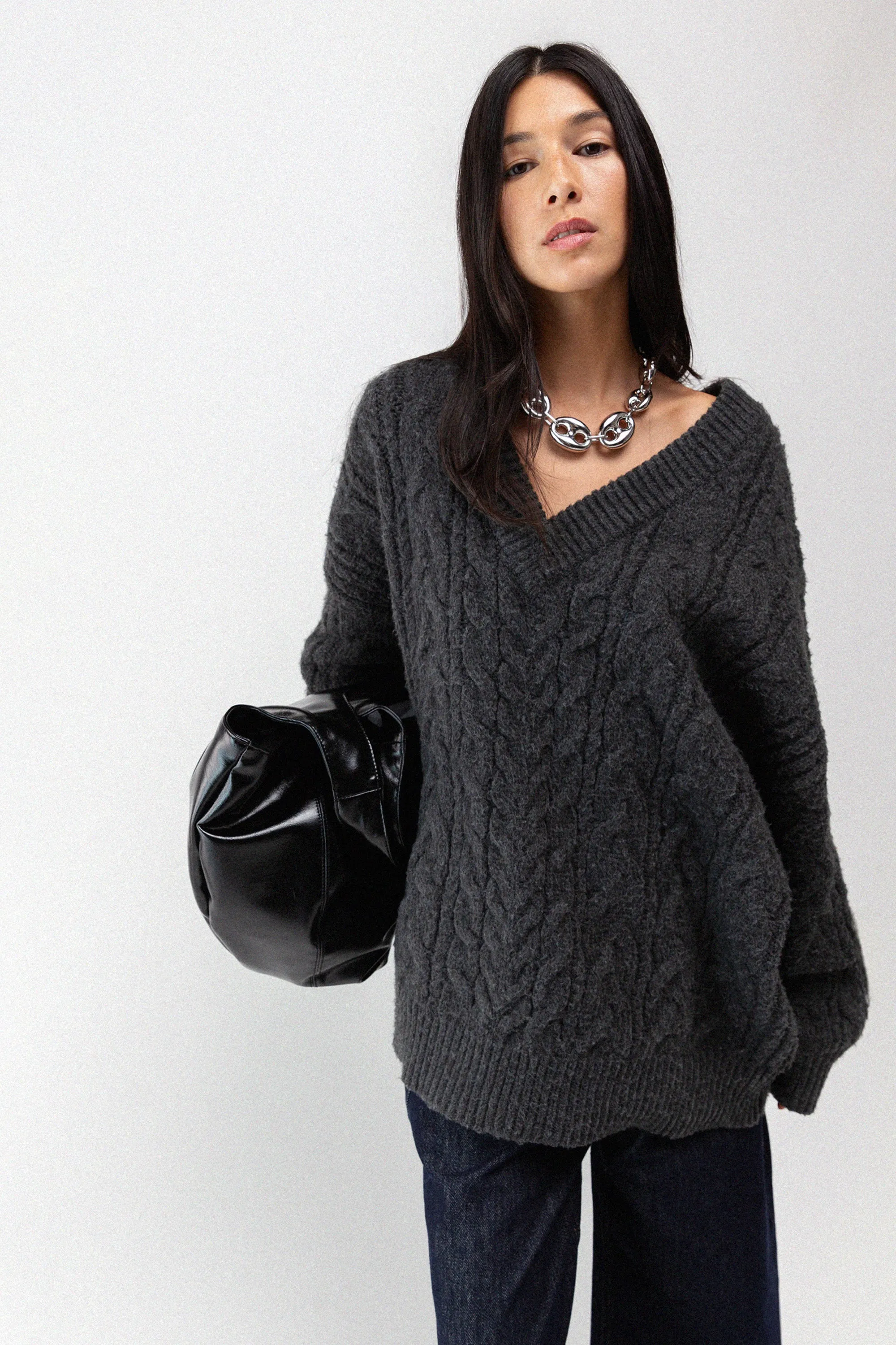 LINK CHAIN CHOKER sold by OAK AND FORT product image thumbnail 2