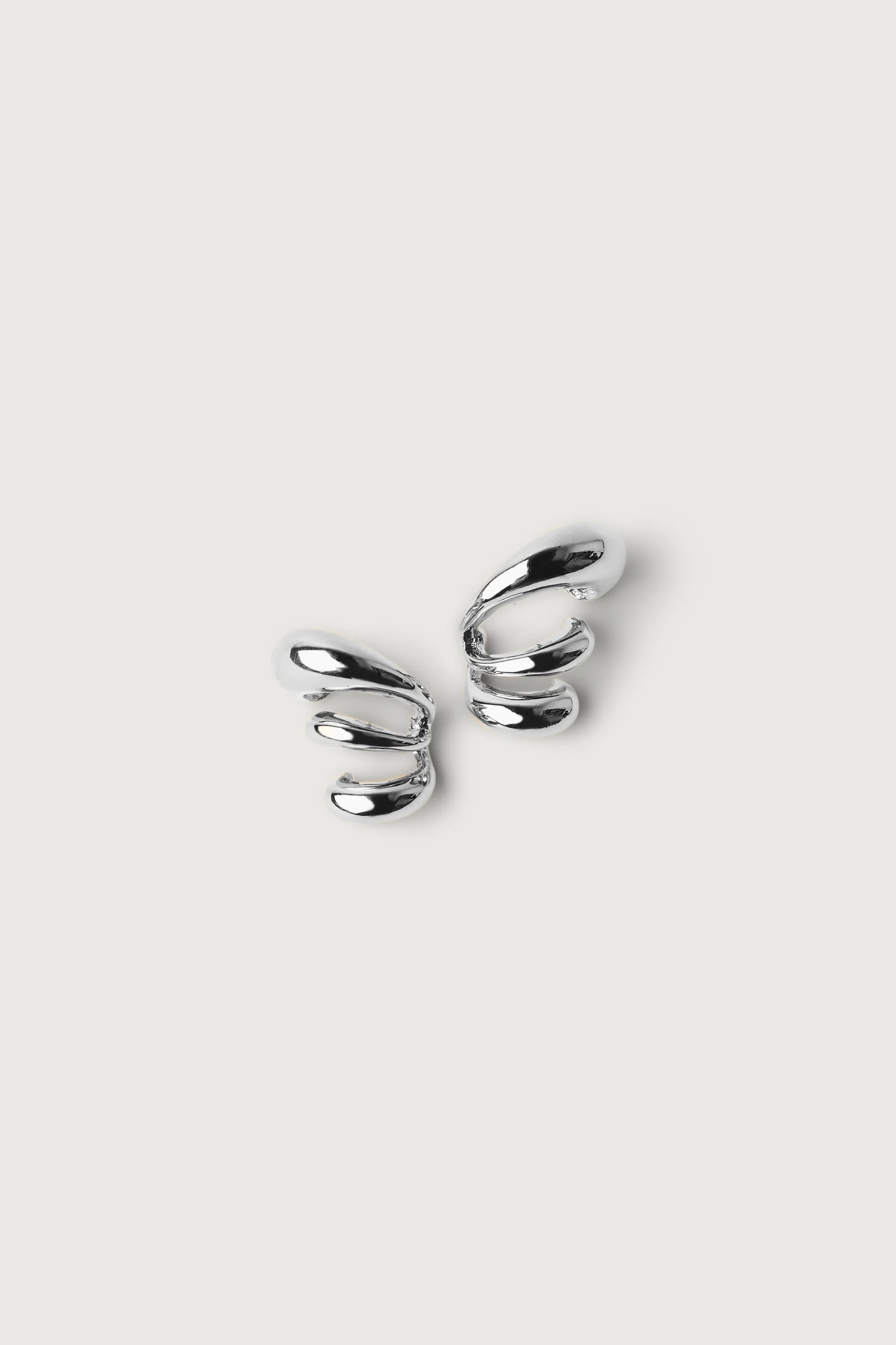 LAYERED ABSTRACT EARRING sold by OAK AND FORT