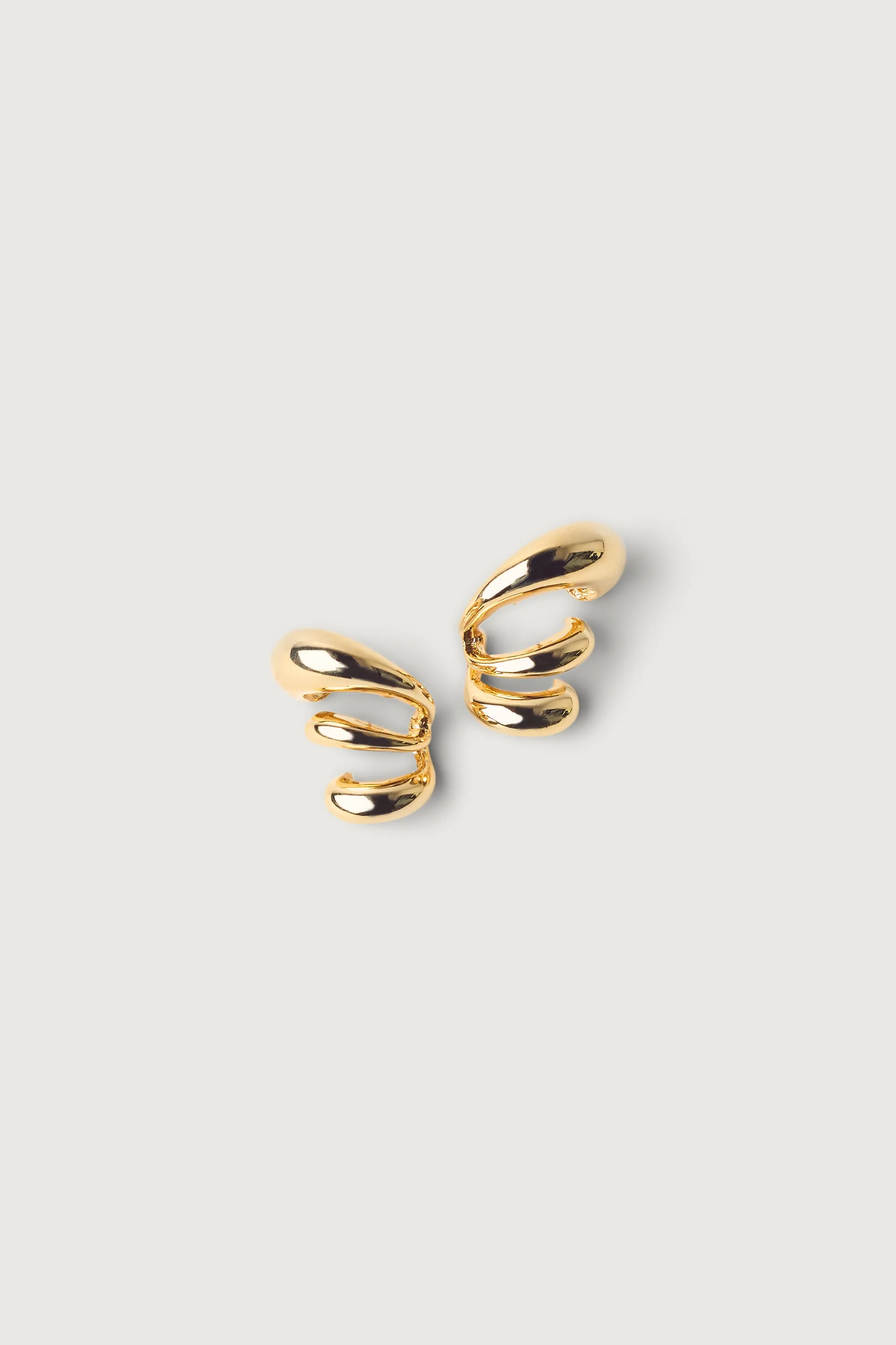 LAYERED ABSTRACT EARRING sold by OAK AND FORT product image thumbnail 3