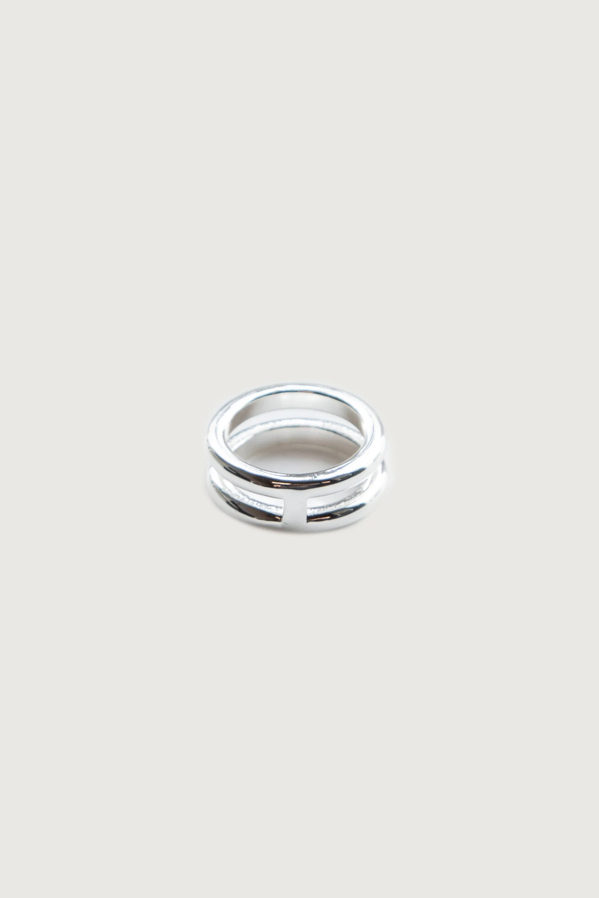 BUBBLY DOUBLE BAND RING sold by OAK AND FORT product image thumbnail 5