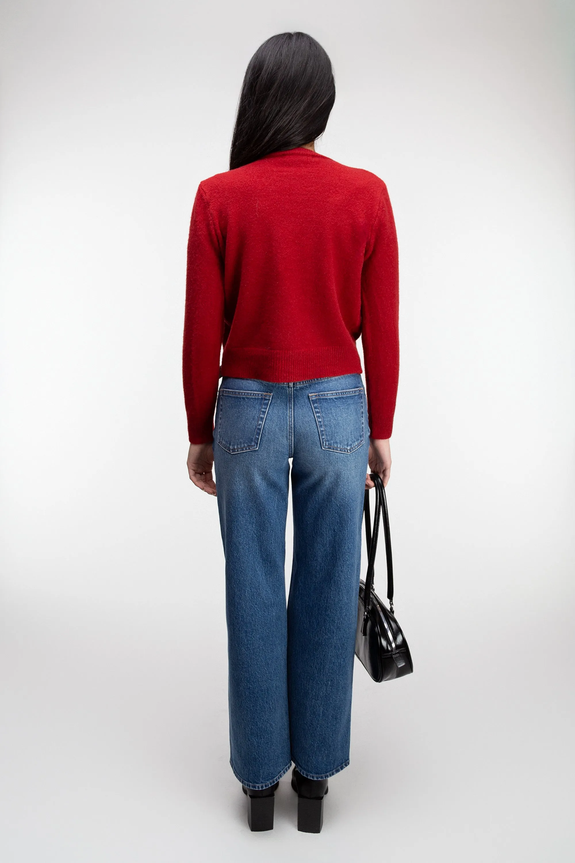 GOLD BUTTON CARDIGAN sold by OAK AND FORT product image thumbnail 4