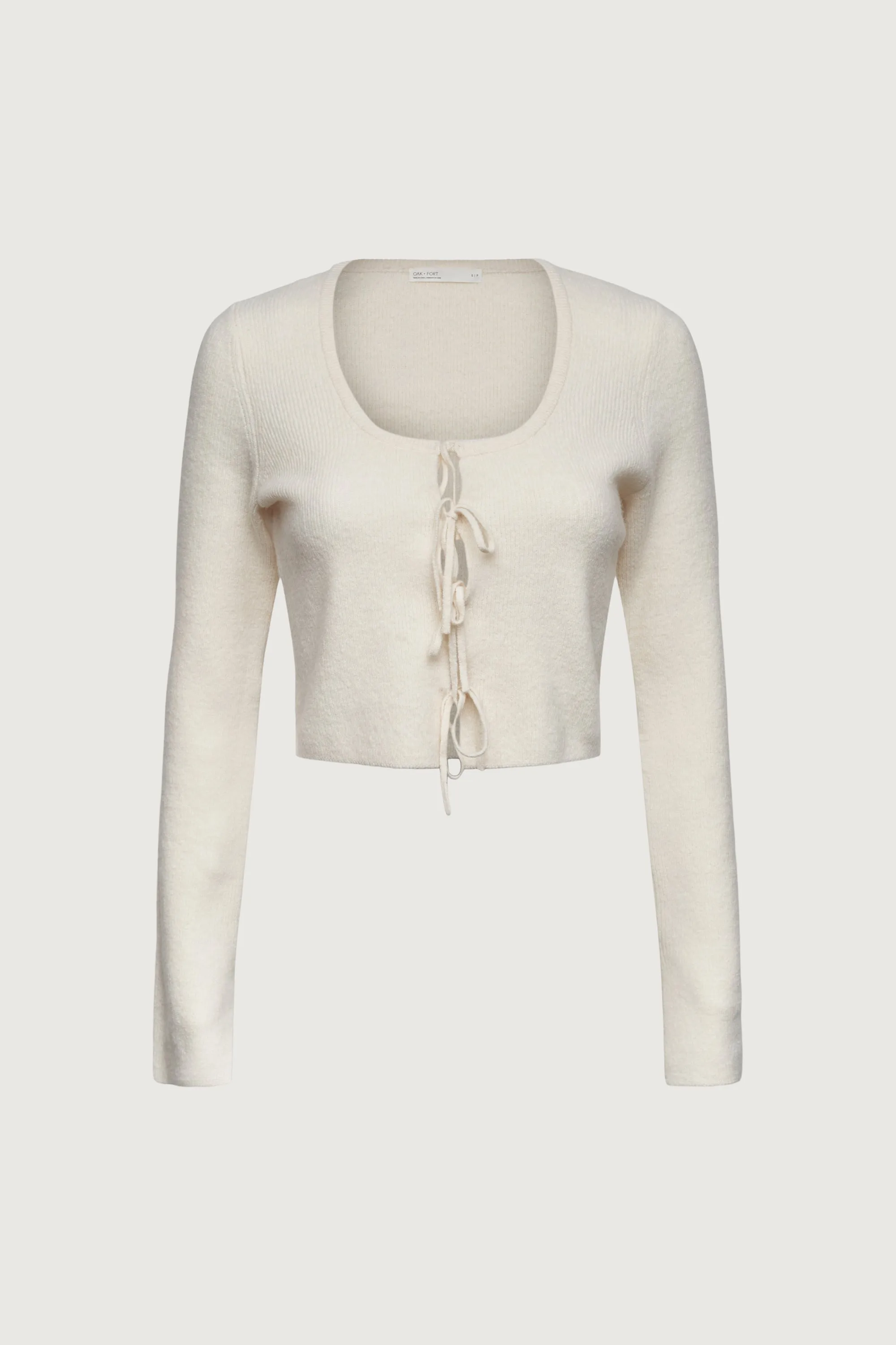 TIE FRONT SWEATER sold by OAK AND FORT product image thumbnail 4