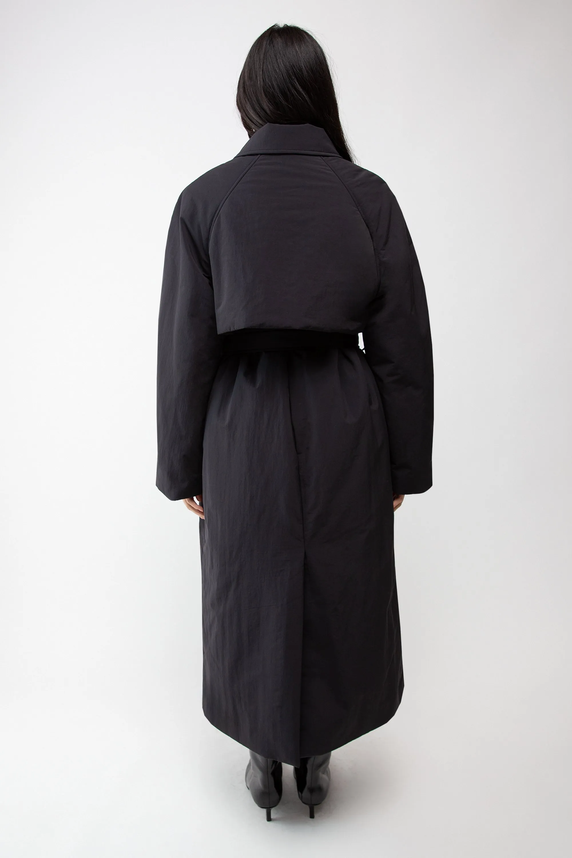 OVERSIZED PUFFER TRENCH COAT sold by OAK AND FORT product image thumbnail 3