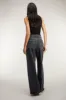 HIGH-RISE WIDE LEG JEAN sold by OAK AND FORT