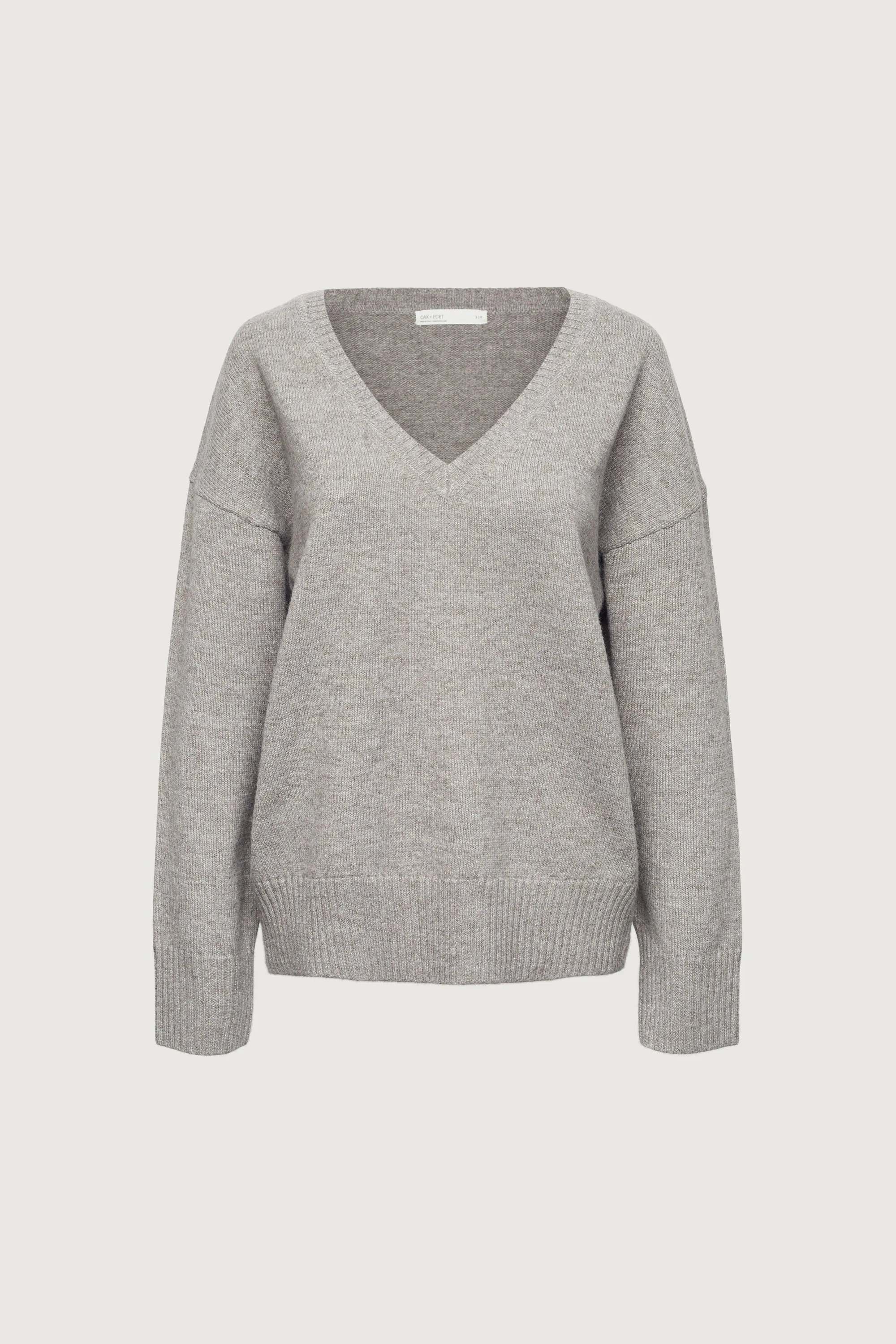 RELAXED FIT V-NECK SWEATER sold by OAK AND FORT product image thumbnail 5