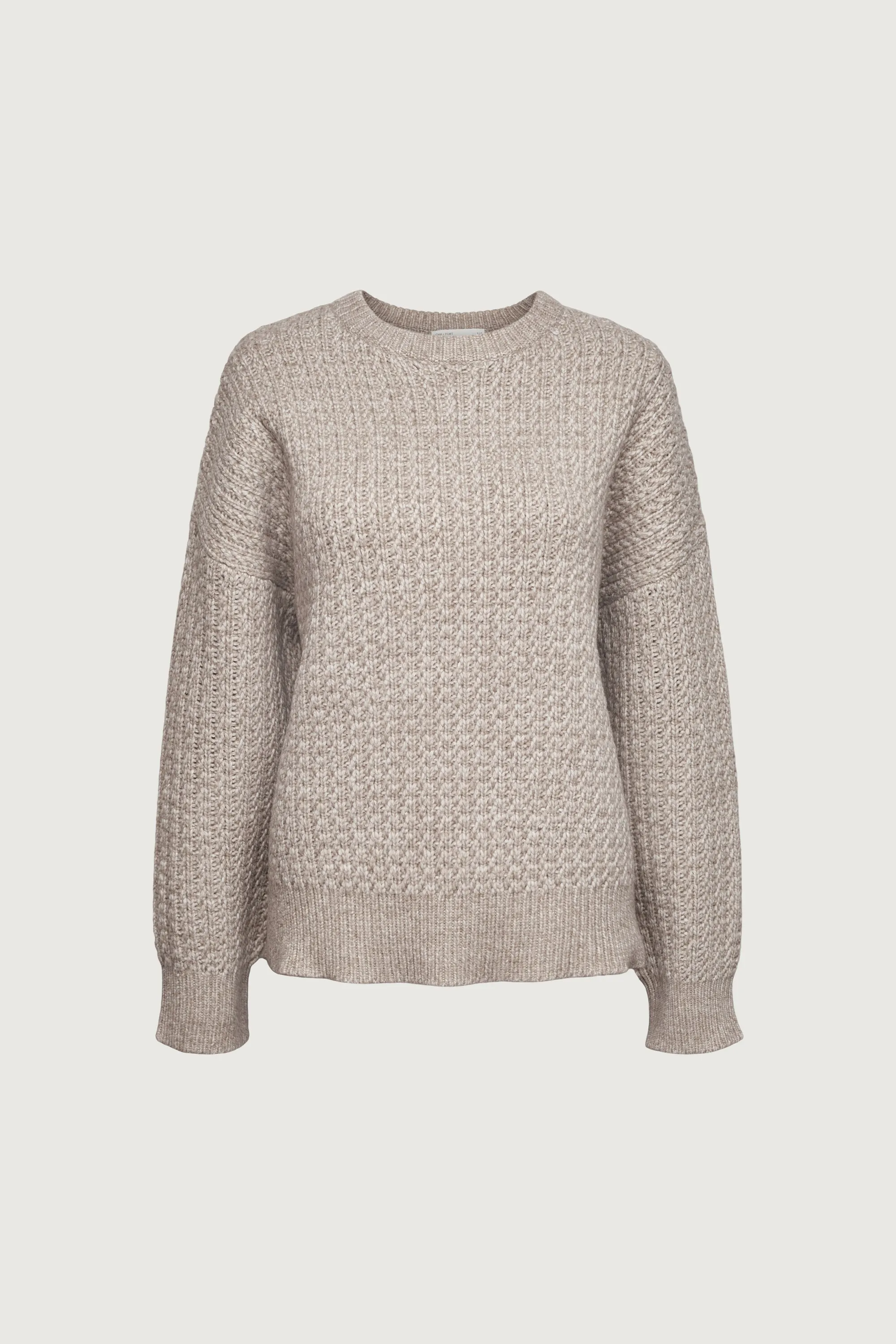 CHUNKY KNIT CREWNECK SWEATER sold by OAK AND FORT product image thumbnail 5