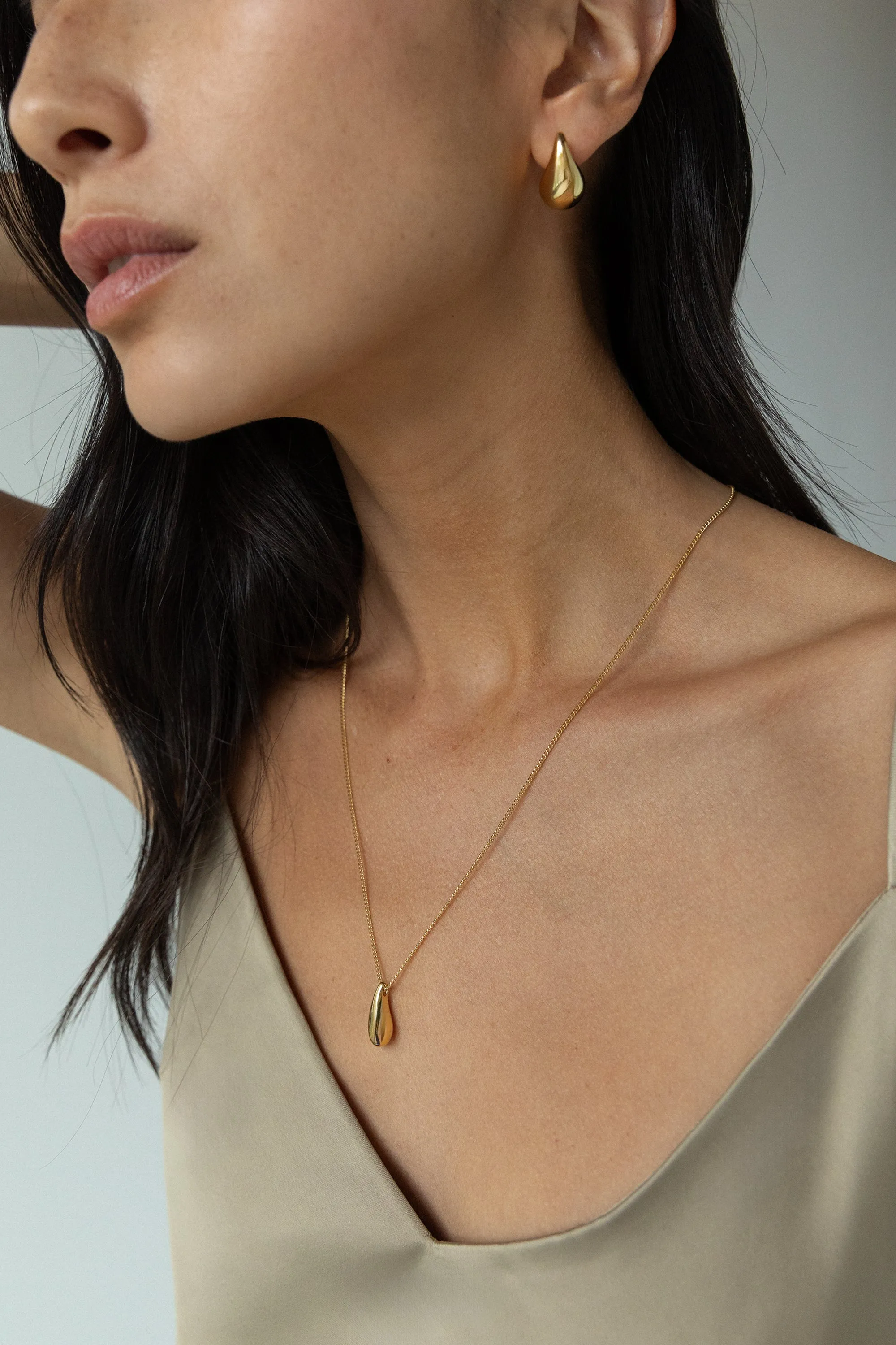 BUBBLE DROP PENDANT NECKLACE sold by OAK AND FORT product image thumbnail 2