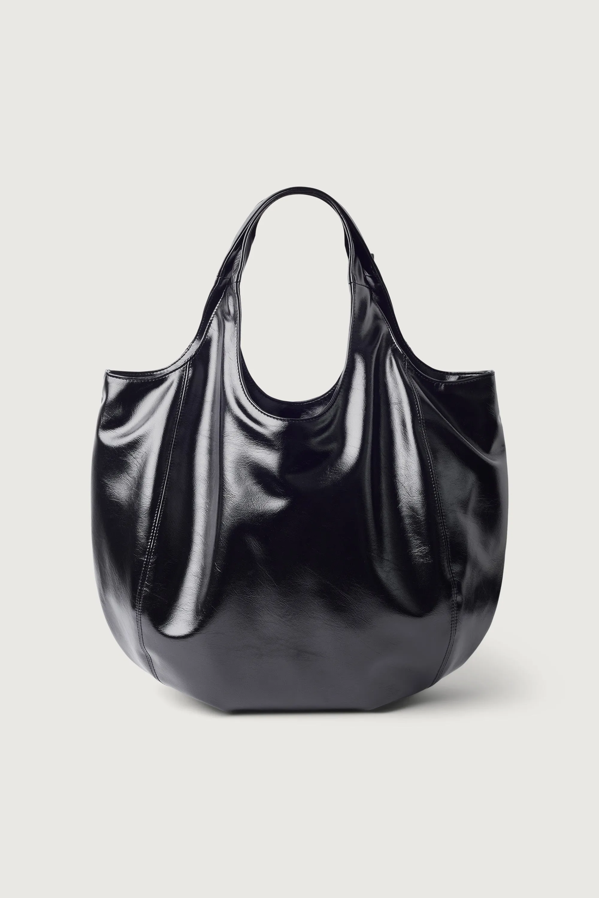 PADDED VEGAN LEATHER TOTE BAG sold by OAK AND FORT product image thumbnail 2