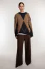 OVERSIZED ARGYLE SWEATER sold by OAK AND FORT