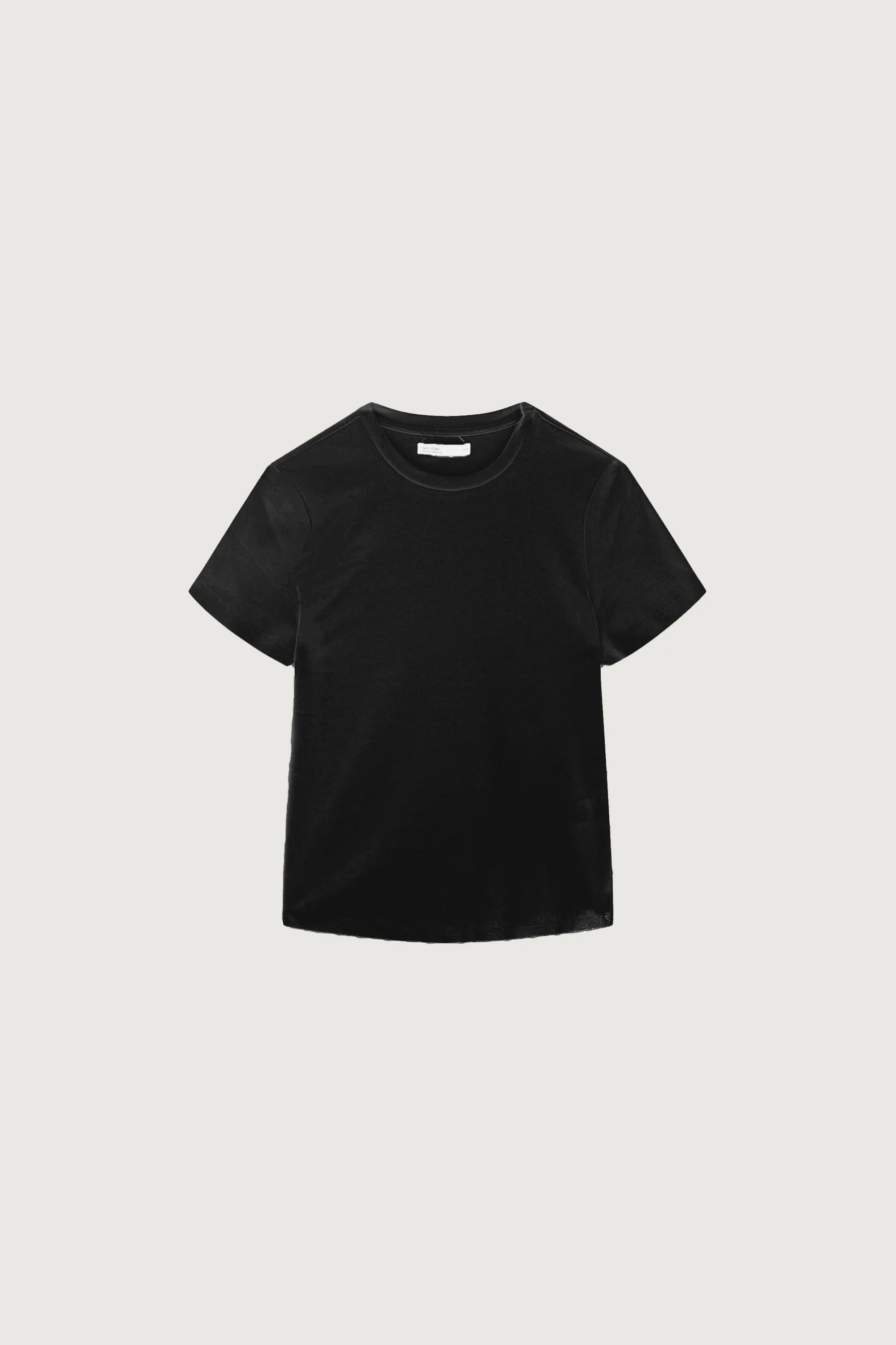 COTTON DOUBLE-KNIT CREWNECK T-SHIRT sold by OAK AND FORT product image thumbnail 5