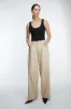 BOTTOM SNAP COTTON TWILL PANTS sold by OAK AND FORT