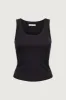 RIBBED MODAL SCOOP NECK TANK TOP sold by OAK AND FORT