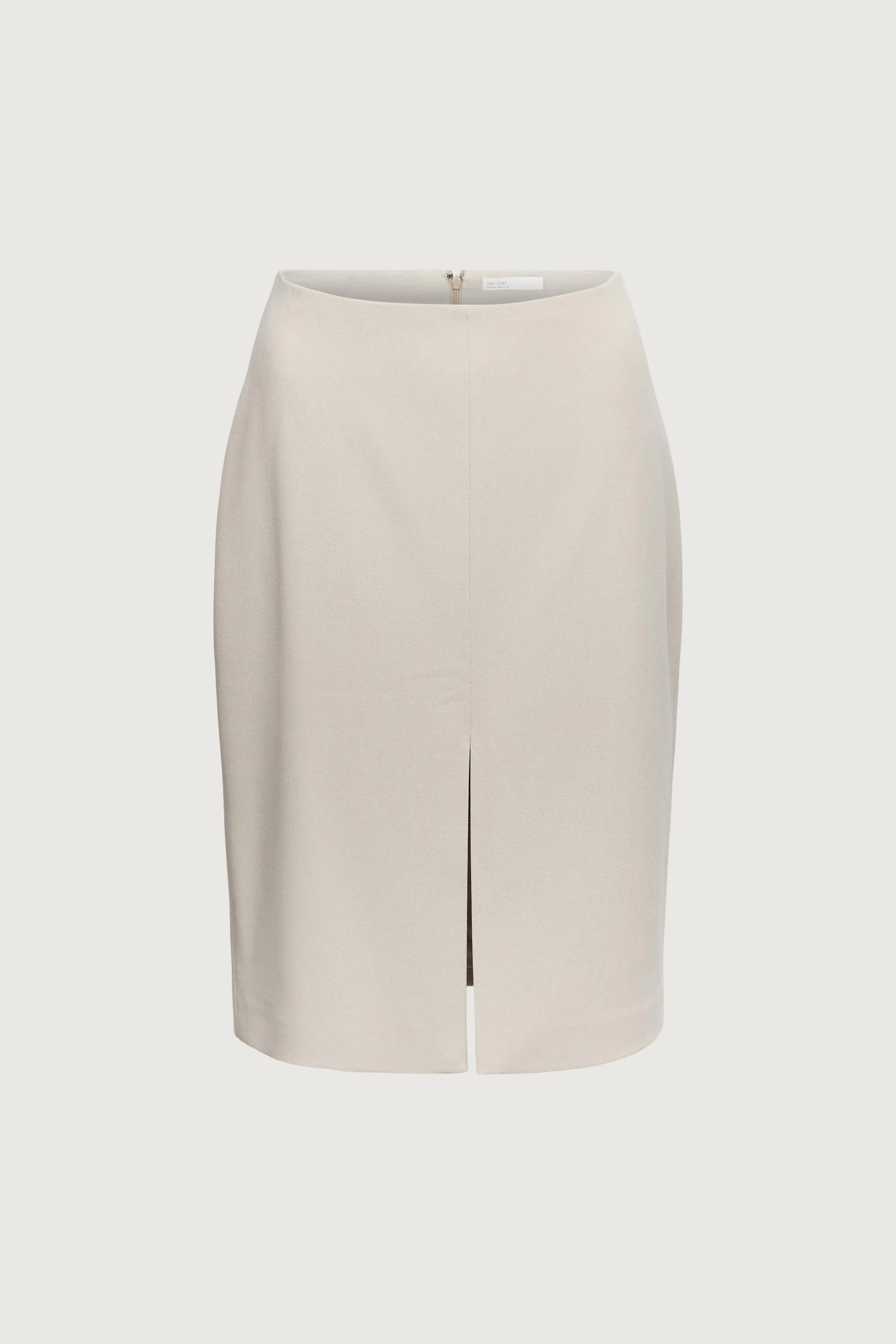 MIDI SUITING SKIRT WITH FRONT SLIT sold by OAK AND FORT product image thumbnail 5