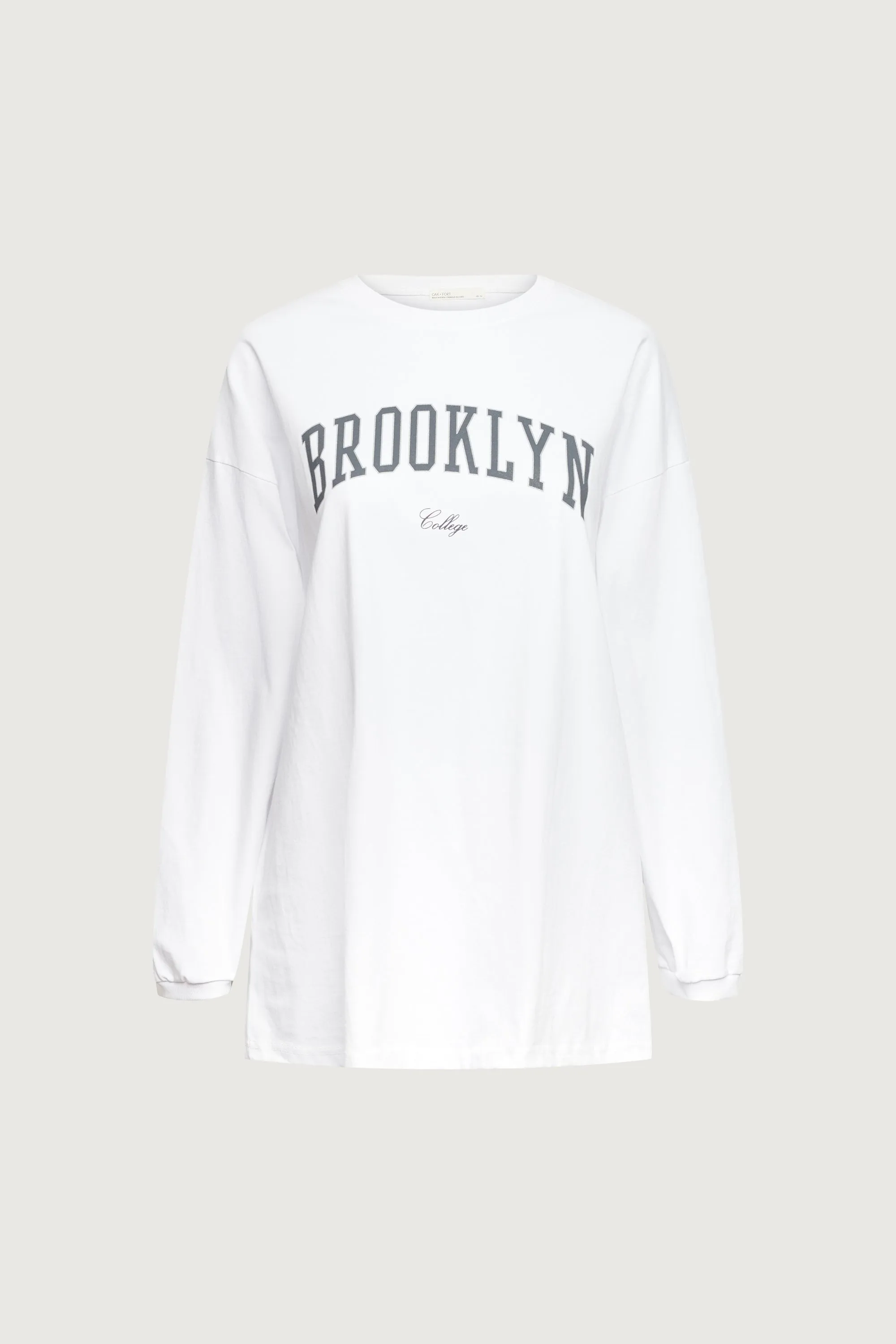 OVERSIZED BROOKLYN LONG SLEEVE TOP sold by OAK AND FORT product image thumbnail 5