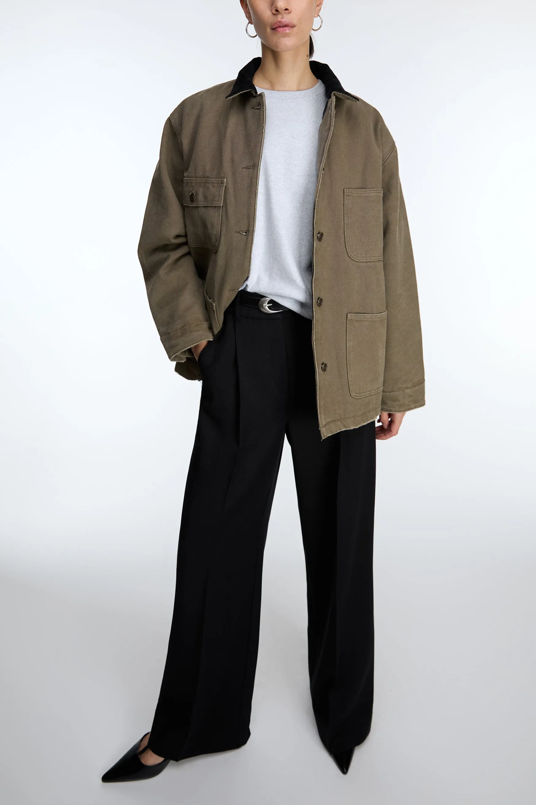 SOFT FLEECE T-SHIRT sold by OAK AND FORT product image thumbnail 2