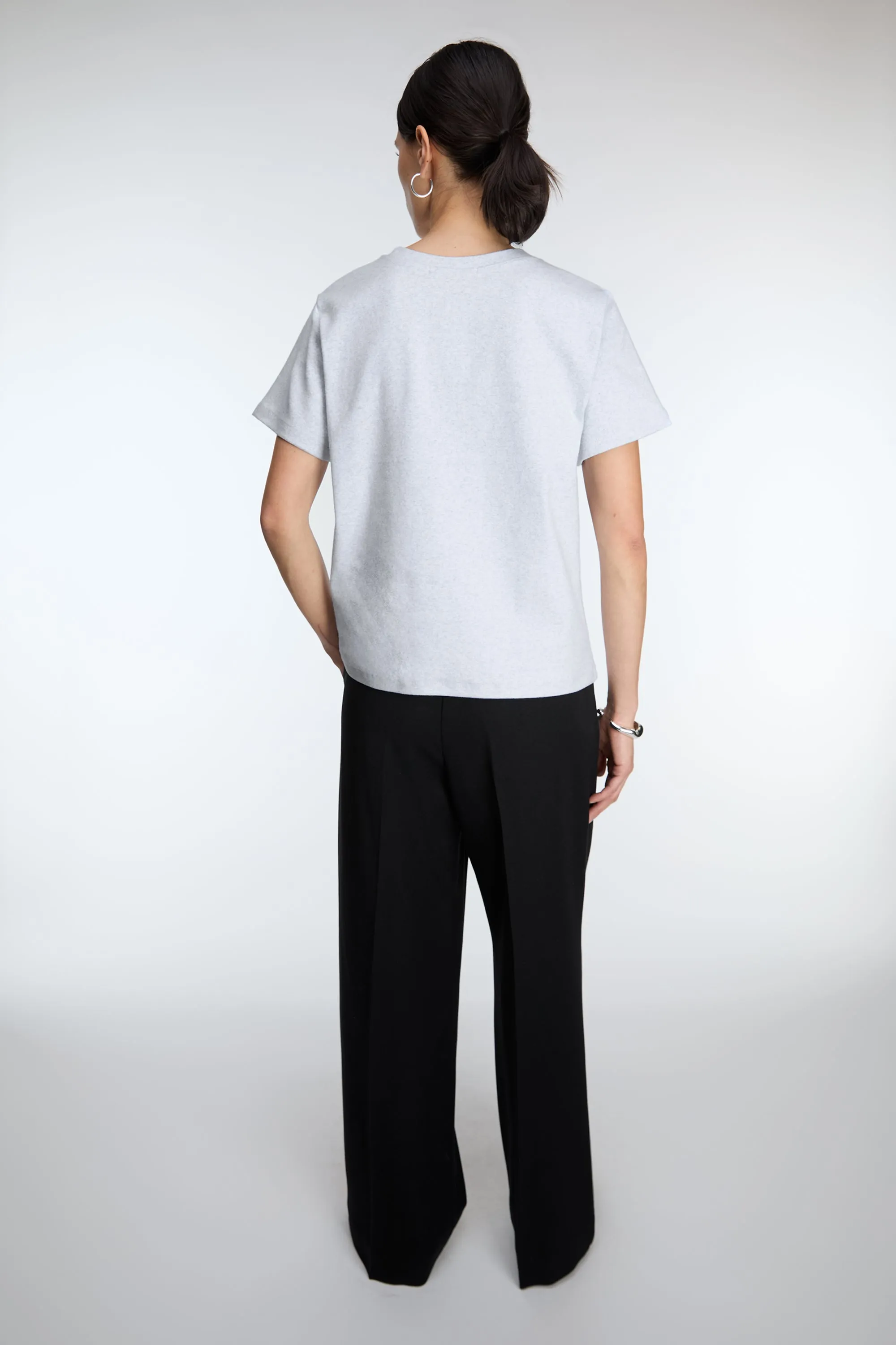 SOFT FLEECE T-SHIRT sold by OAK AND FORT product image thumbnail 4