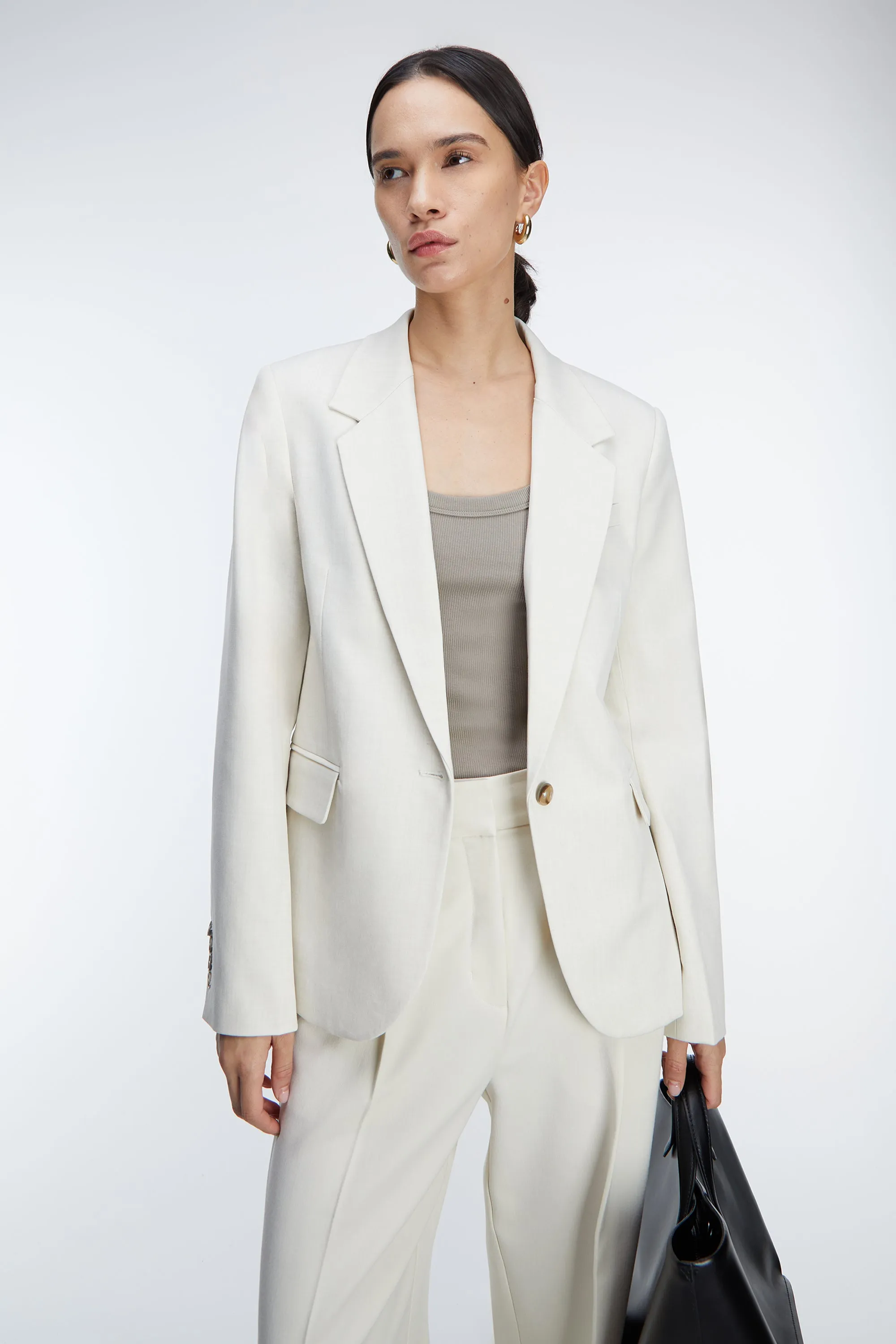 CLASSIC FIT SUITING BLAZER sold by OAK AND FORT product image thumbnail 3