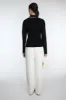 CONTRAST TRIM BUTTON FRONT COLLARED CARDIGAN sold by OAK AND FORT