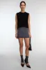 RUFFLE HEM MINI SKIRT sold by OAK AND FORT