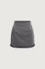 RUFFLE HEM MINI SKIRT sold by OAK AND FORT