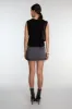 RUFFLE HEM MINI SKIRT sold by OAK AND FORT