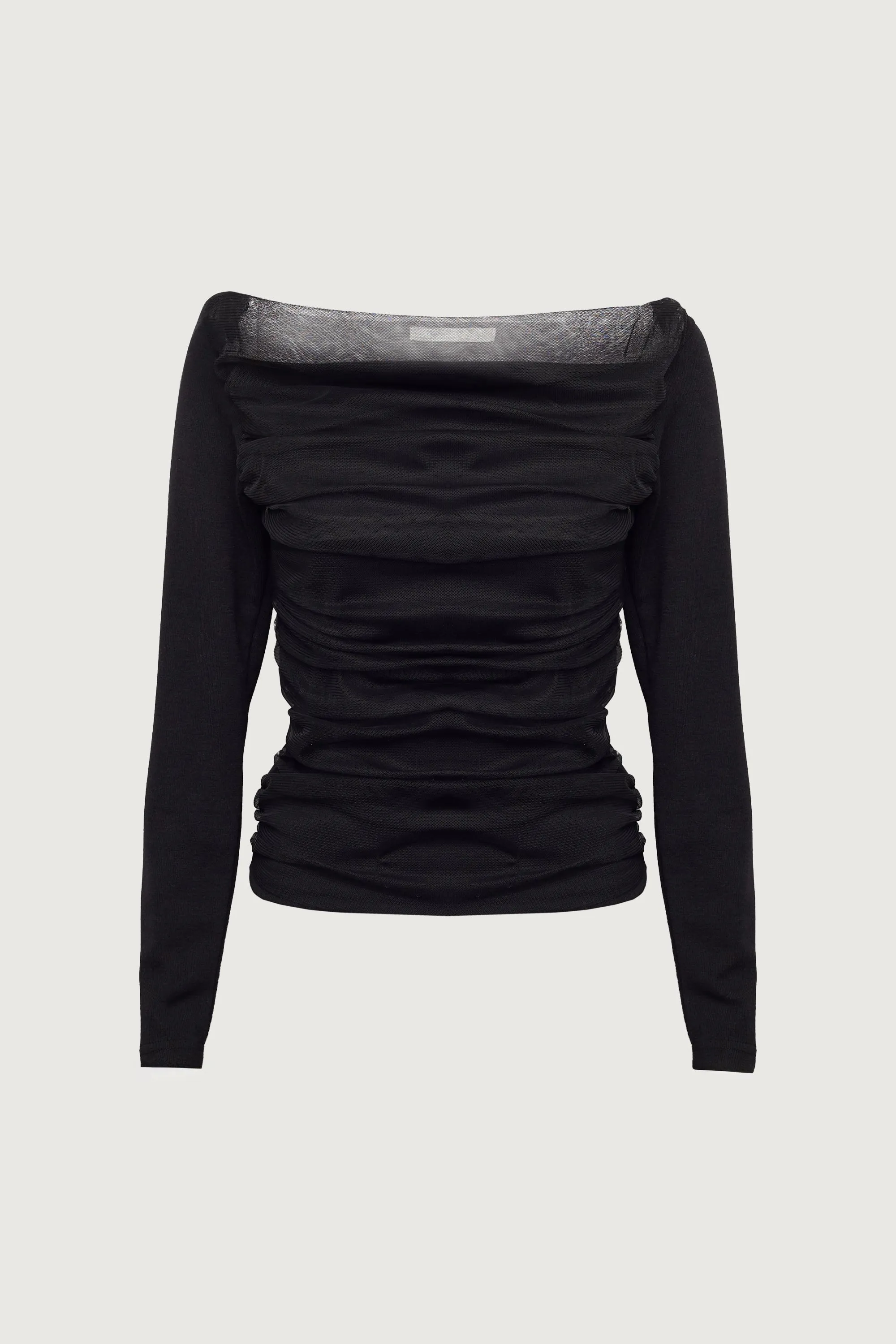 SHEER LAYERED TOP sold by OAK AND FORT product image thumbnail 5