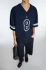 SHORT SLEEVE V-NECK JERSEY sold by OAK AND FORT