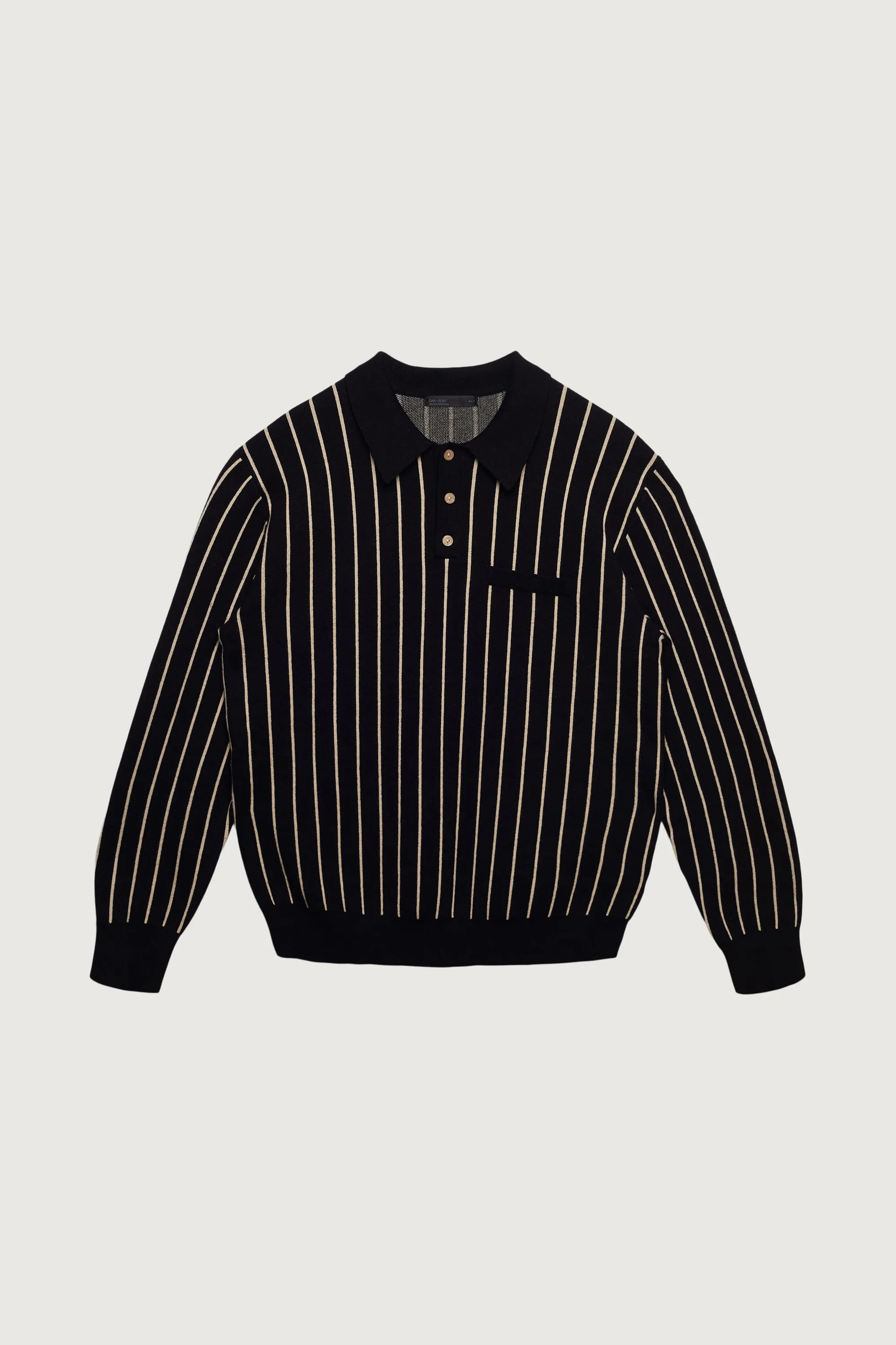 STRIPED RUGBY SWEATER sold by OAK AND FORT