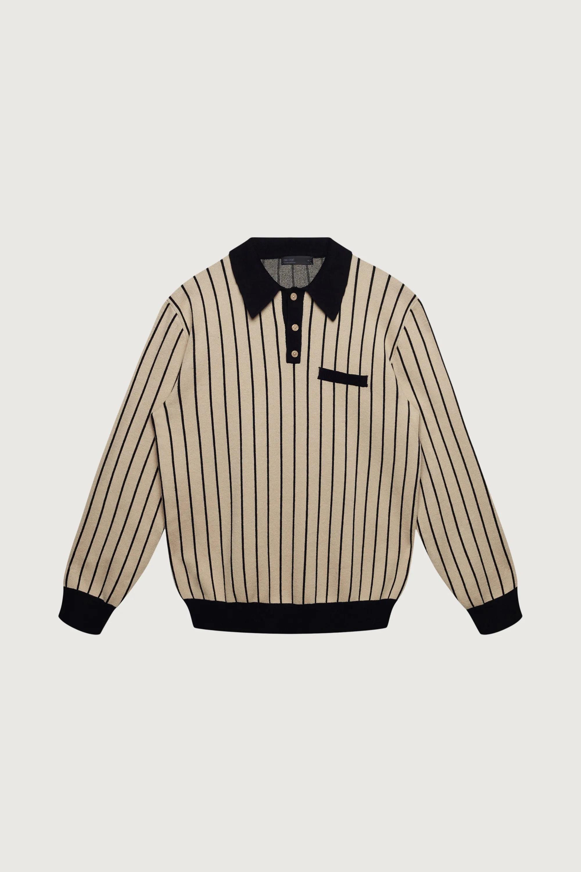 STRIPED RUGBY SWEATER sold by OAK AND FORT product image thumbnail 2