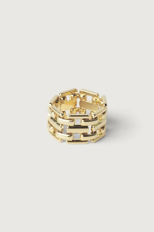 PANTHER LINK RING made by OAK AND FORT