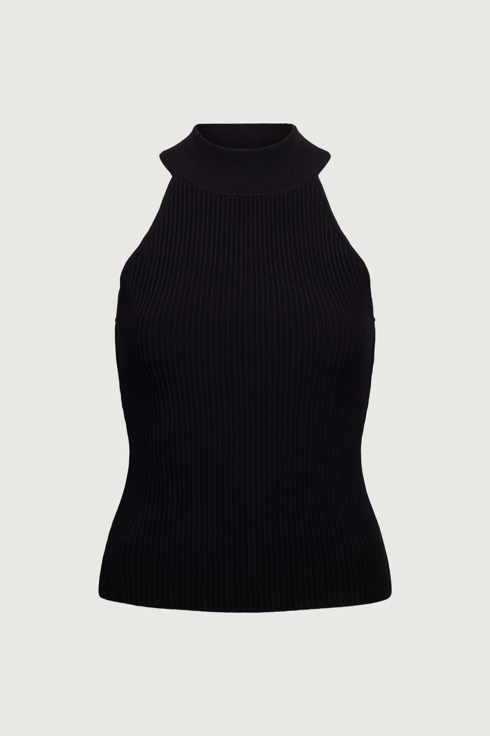 SLEEVELESS HALTER NECK TANK TOP sold by OAK AND FORT product image thumbnail 3