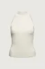 SLEEVELESS HALTER NECK TANK TOP sold by OAK AND FORT
