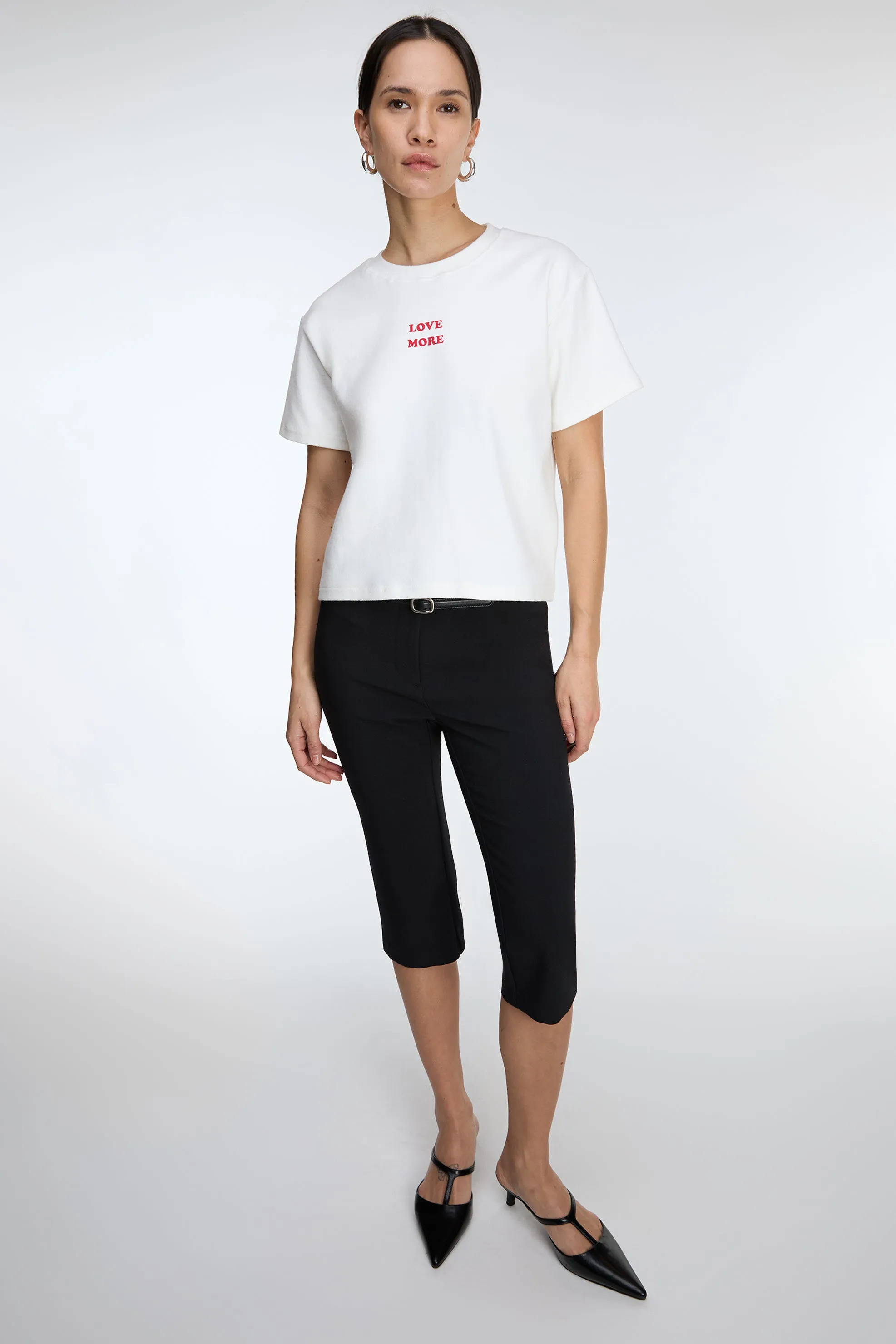 LOVE MORE GRAPHIC TOP sold by OAK AND FORT