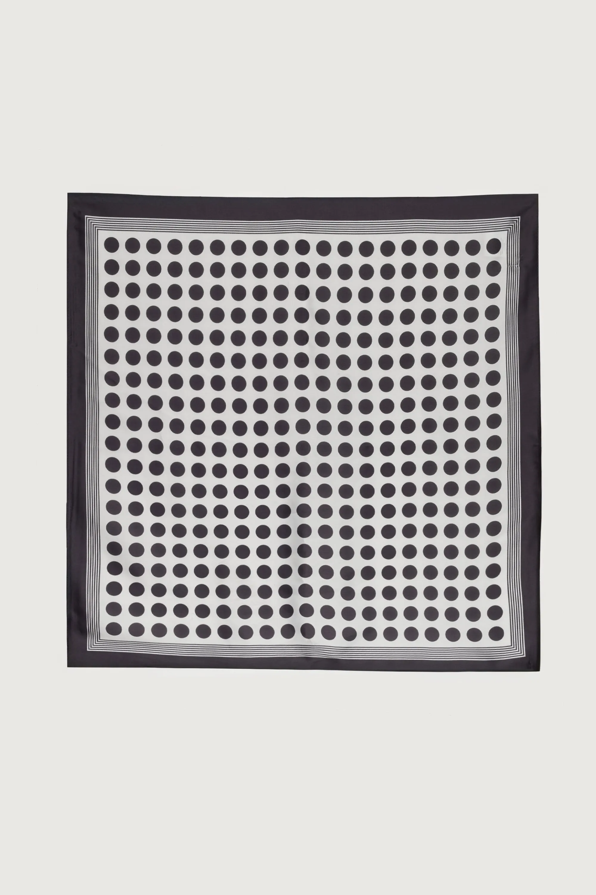 POLKA DOT SATIN HEAD SCARF sold by OAK AND FORT product image thumbnail 2