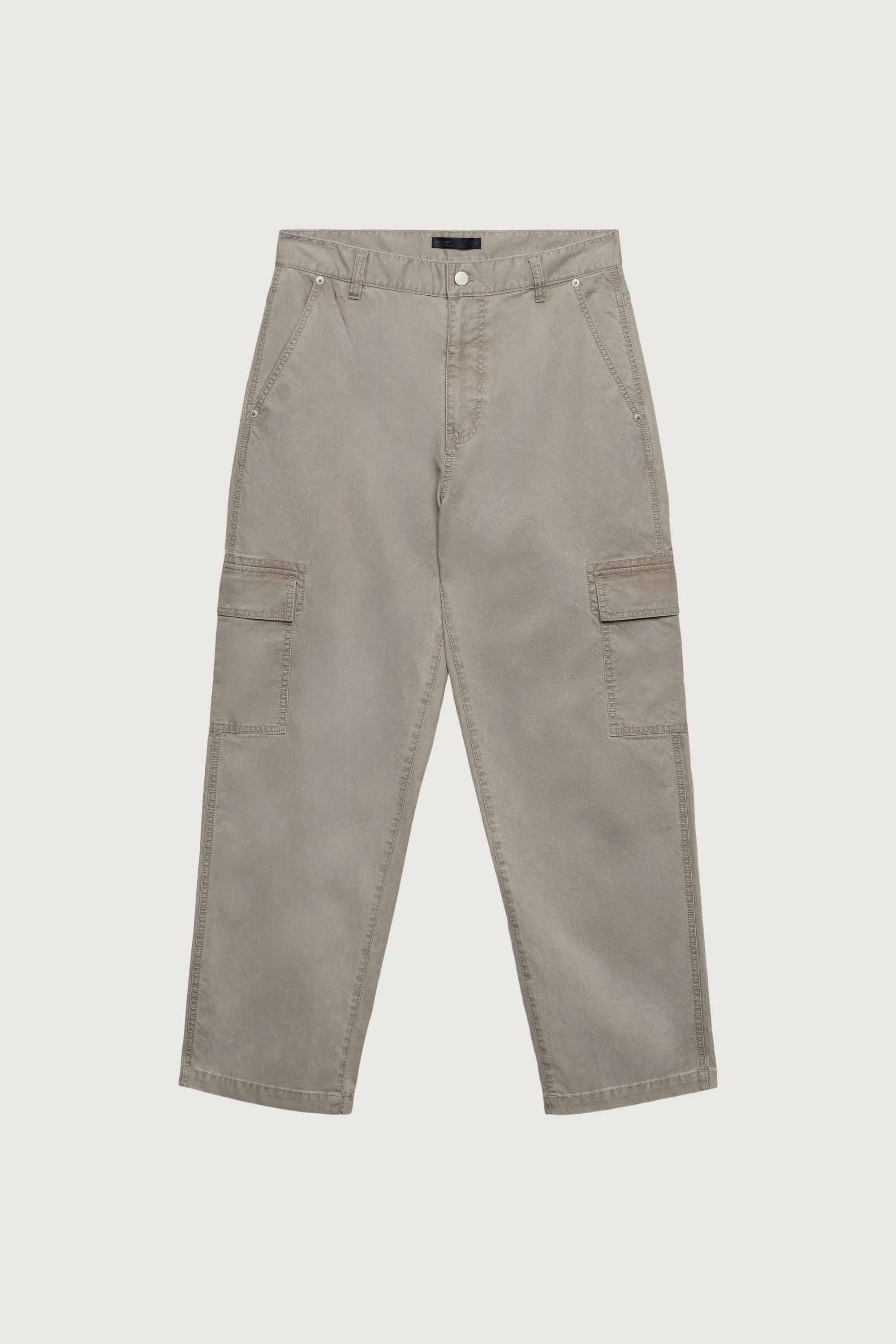 WASHED EFFECT COTTON CARGO PANT sold by OAK AND FORT product image thumbnail 5