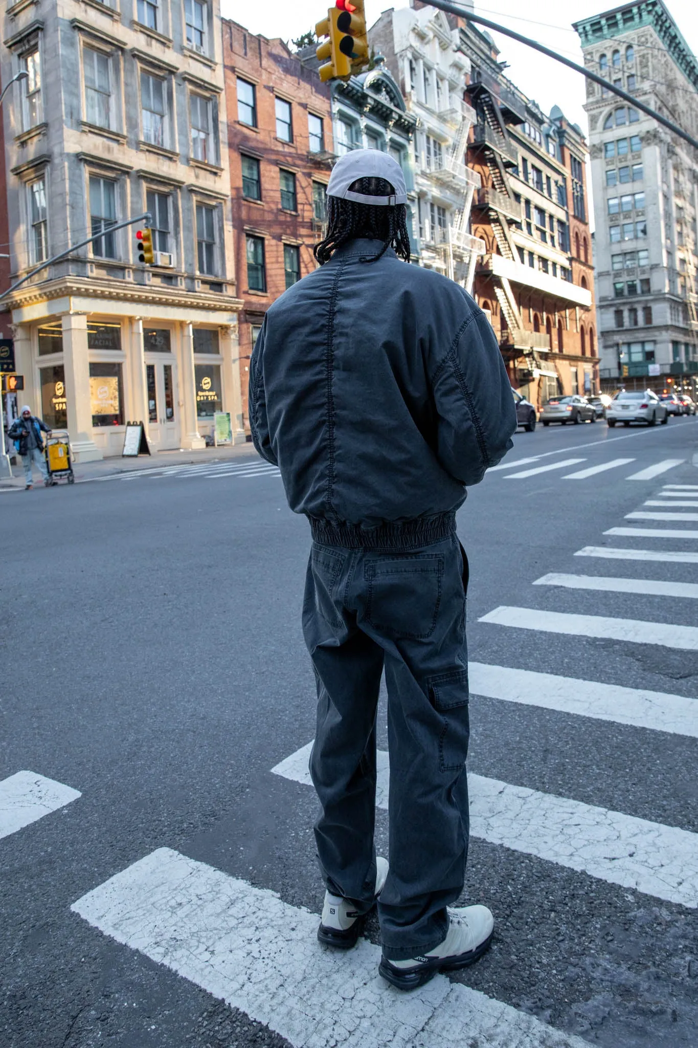 WASHED EFFECT COTTON CARGO PANT sold by OAK AND FORT product image thumbnail 3