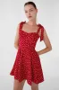 FLORAL BUSTIER MINI DRESS sold by OAK AND FORT
