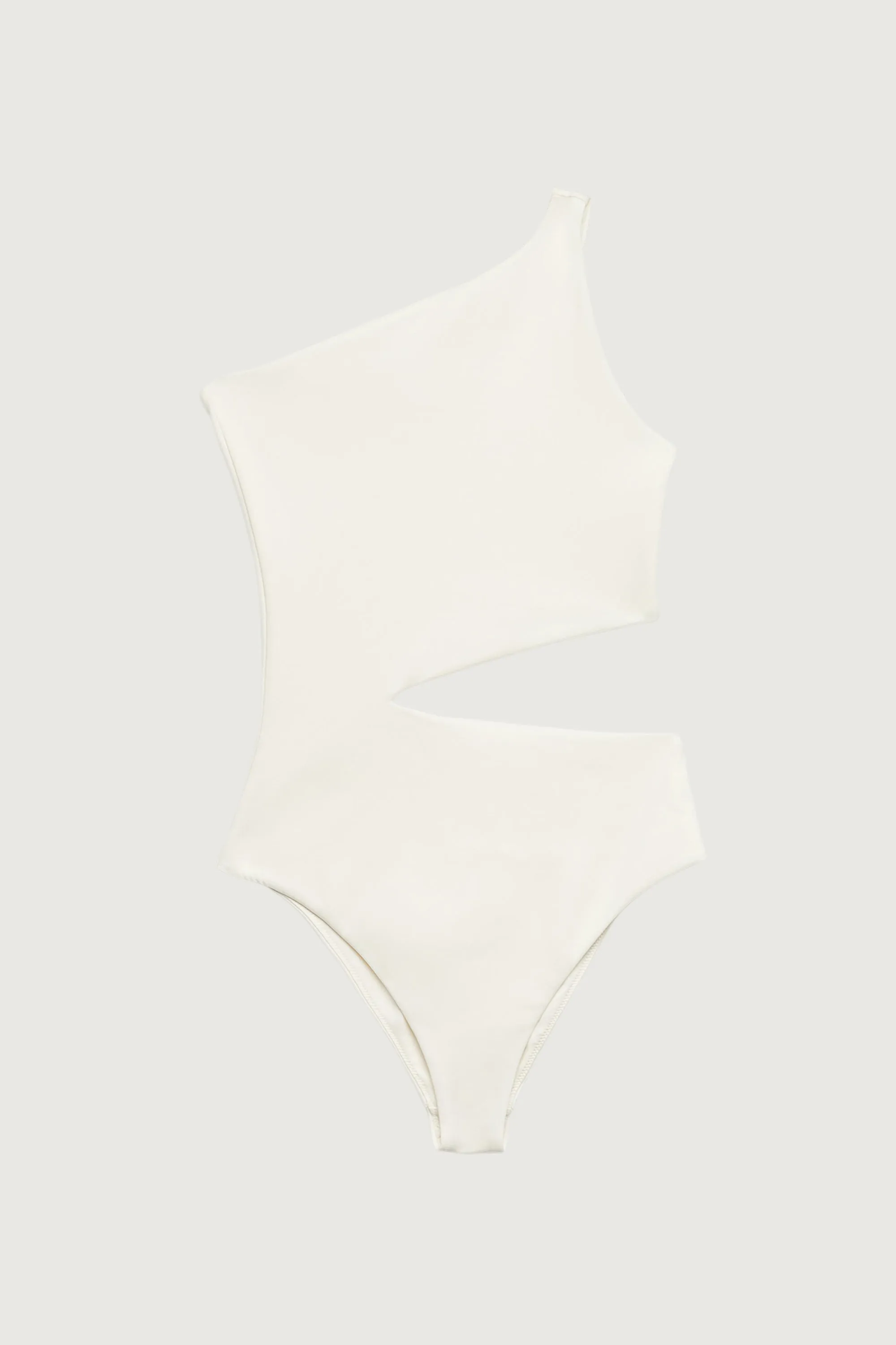 ONE SHOULDER ONE-PIECE SWIMSUIT WITH CUTOUT sold by OAK AND FORT product image thumbnail 4
