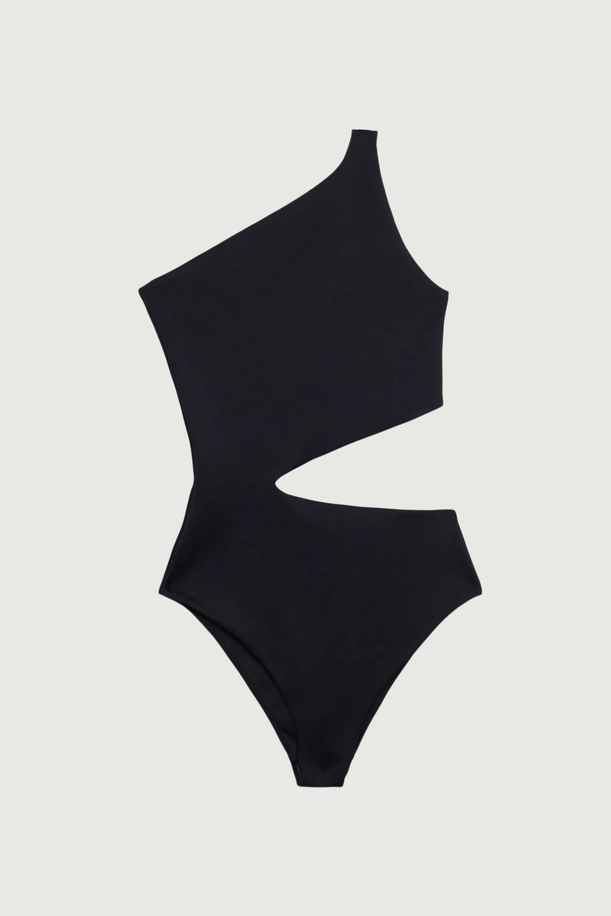 ONE SHOULDER ONE-PIECE SWIMSUIT WITH CUTOUT sold by OAK AND FORT product image thumbnail 3