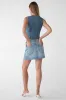 DENIM MINI SKIRT sold by OAK AND FORT