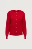 RELAXED FIT BUTTON FRONT CARDIGAN sold by OAK AND FORT