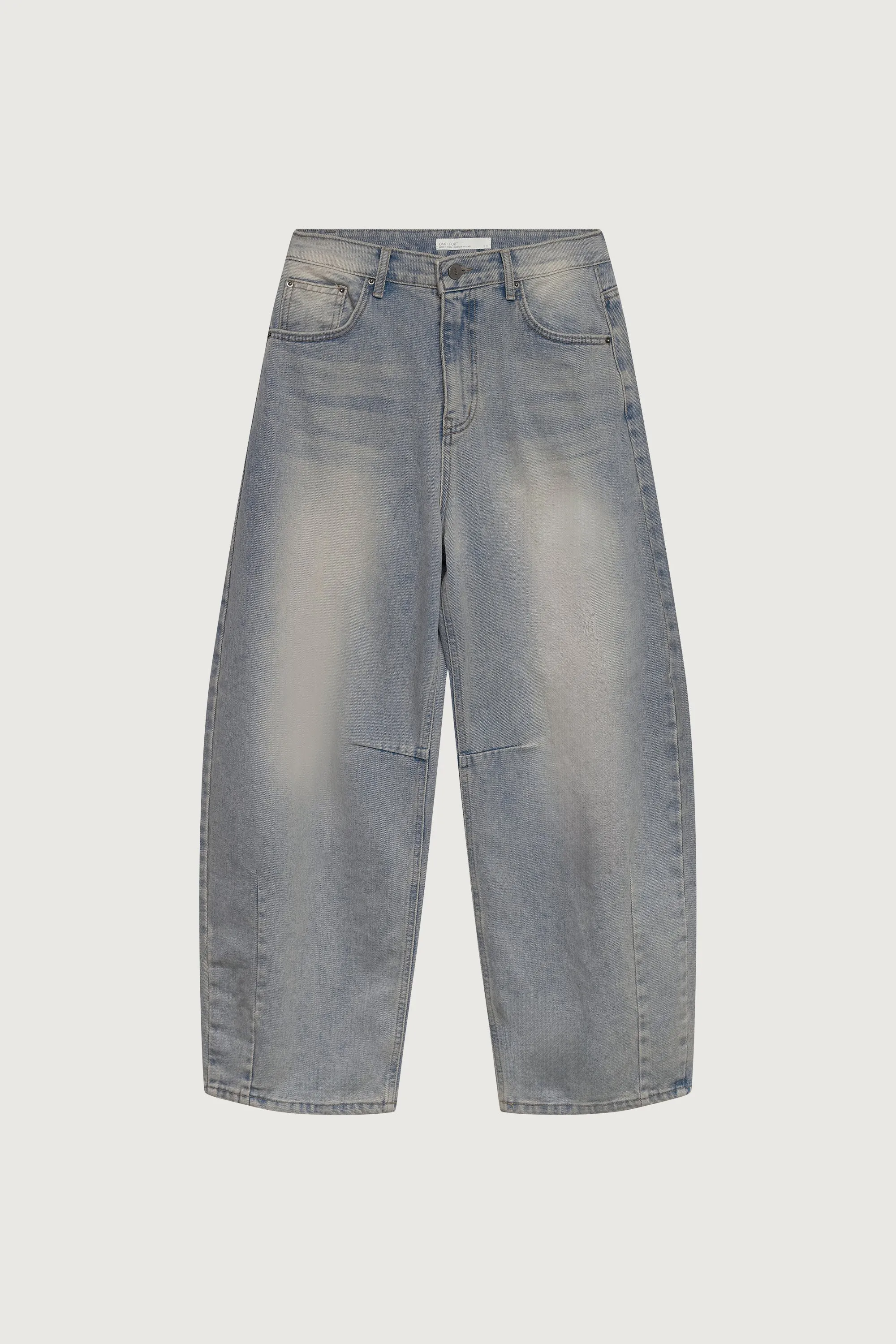 VINTAGE WASH BARREL JEAN sold by OAK AND FORT product image thumbnail 4